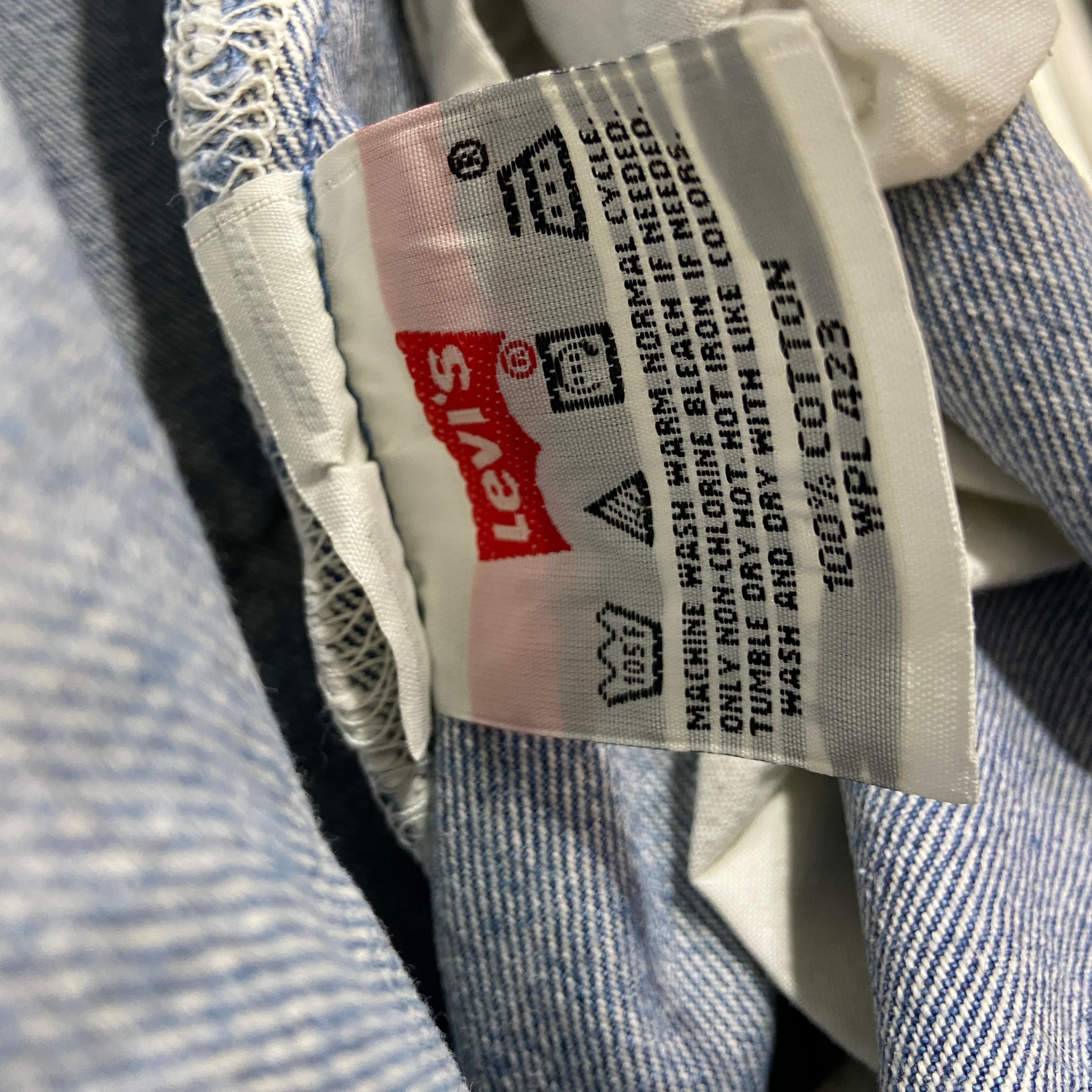 00s Levi's 501 メキシコ製 デニムパンツ アイスブルー W35 | 古着屋 Uan