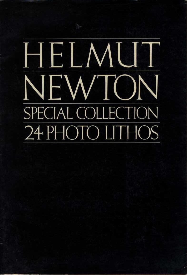 Helmut Newton special collection 24 photo lithos | magnif