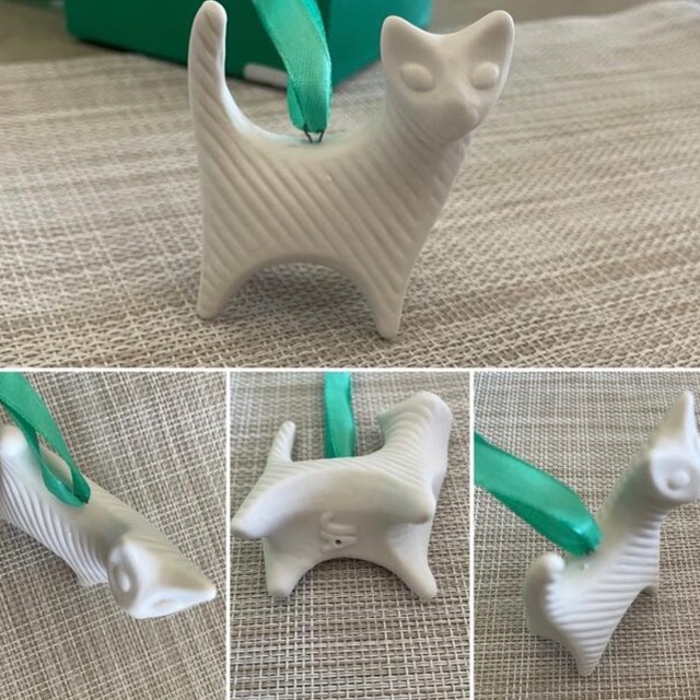 ジョナサンアドラー 陶器オーナメント キャット
