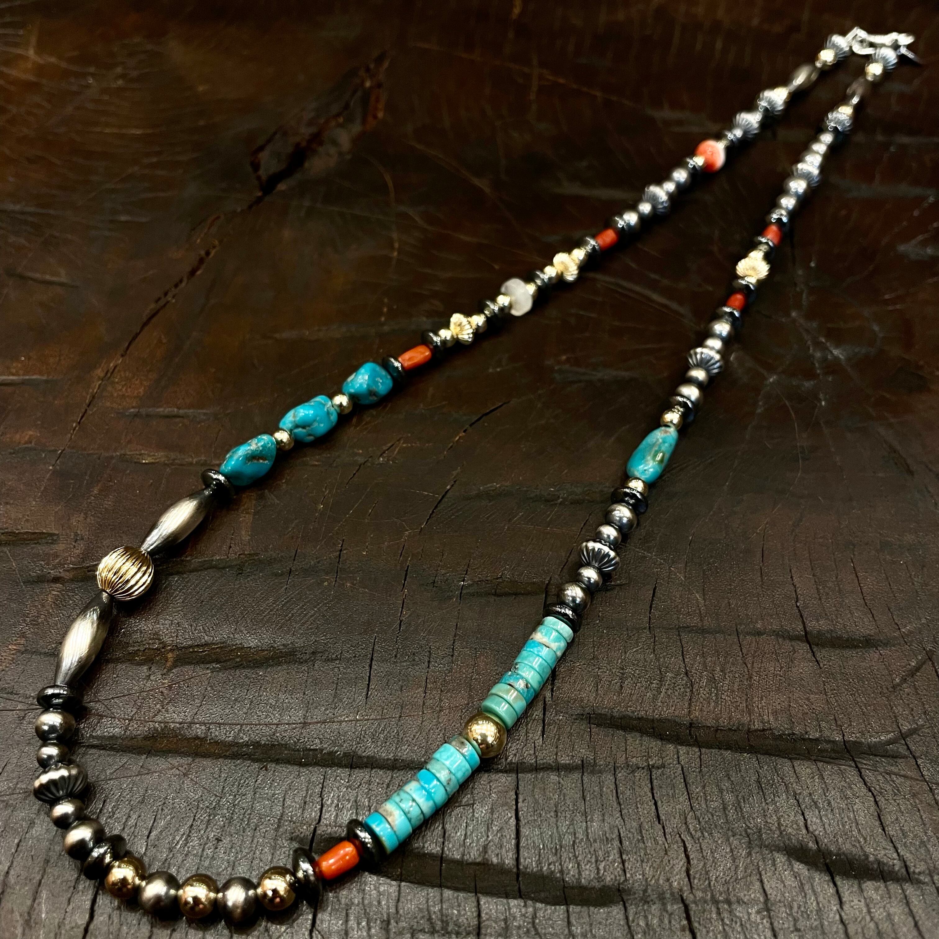 BlueSunshineTrading brightネックレス 50cm ブライト（Bright）ネックレス（Wave Turquoise）50cm