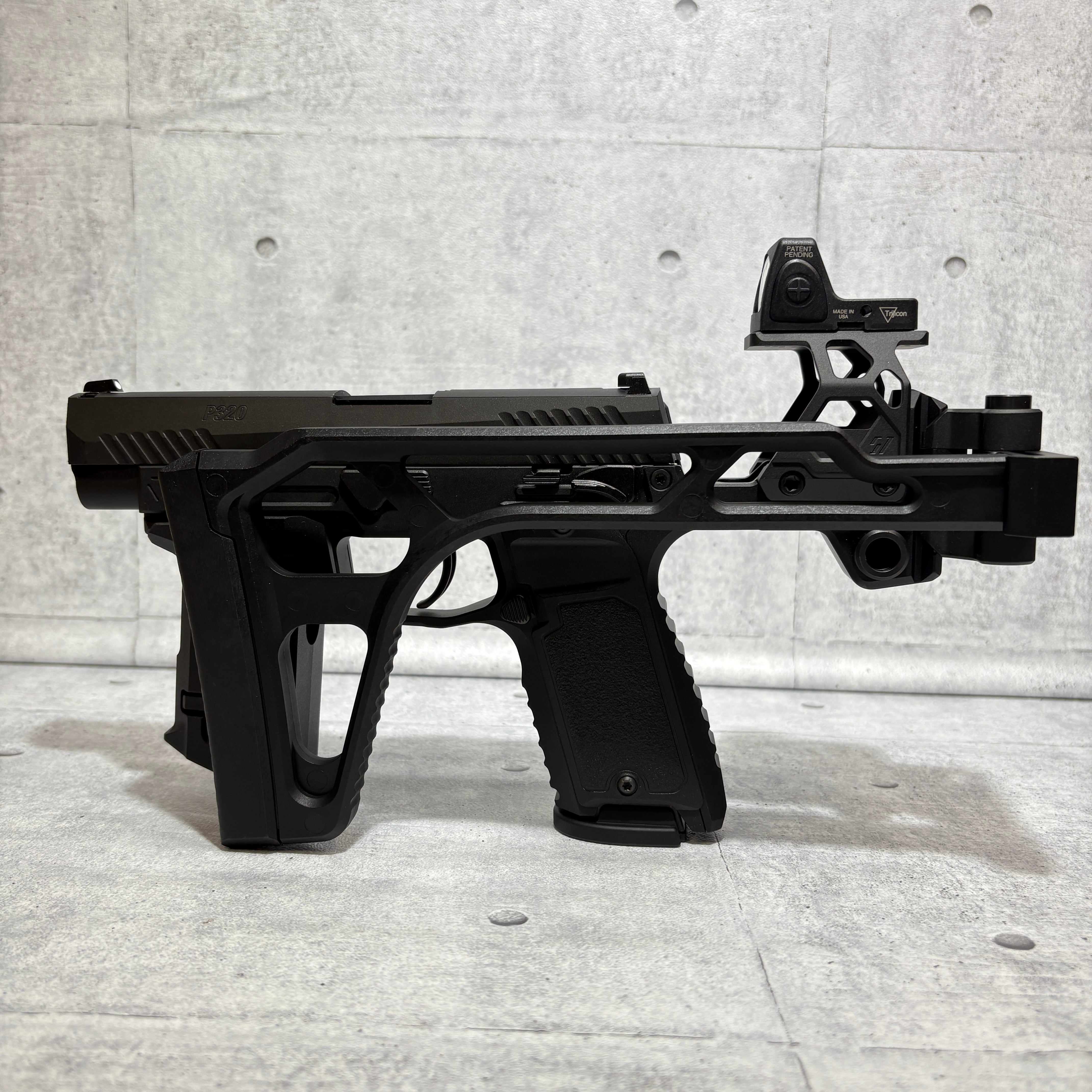 CUSTOM】EMG/Strike Industries SMC ALPHA キット 東京マルイP320組込
