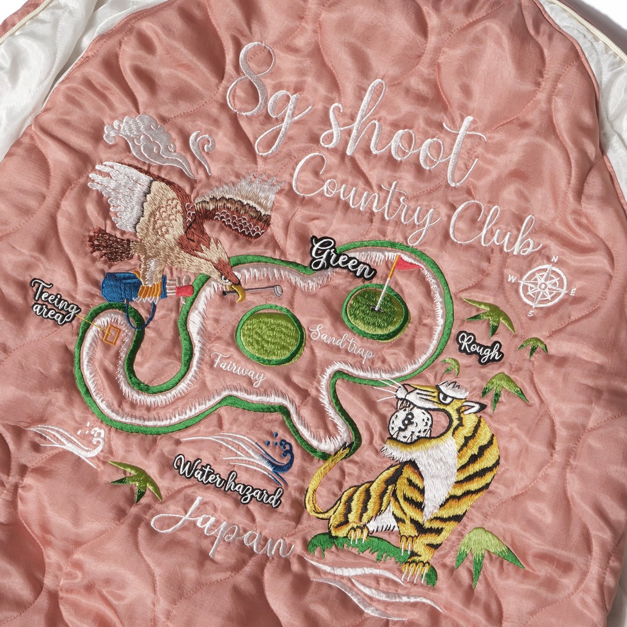 8G SUKA ZIP PULLOVER JACKET -PINK- | 8G SHOOT WEBSTORE