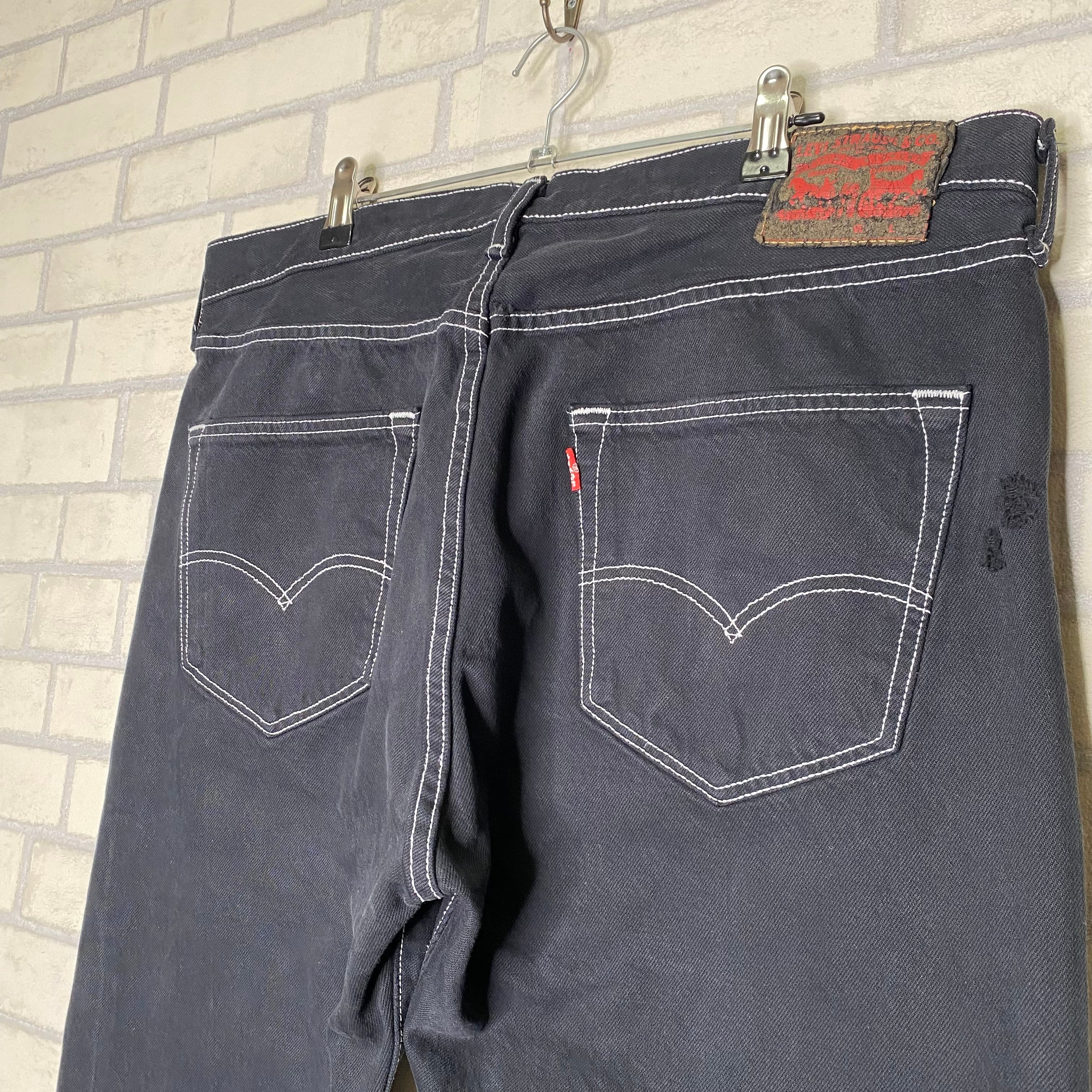 美品Levi's517✨Ｗ３6Ｌ32   メンズブラックデニム