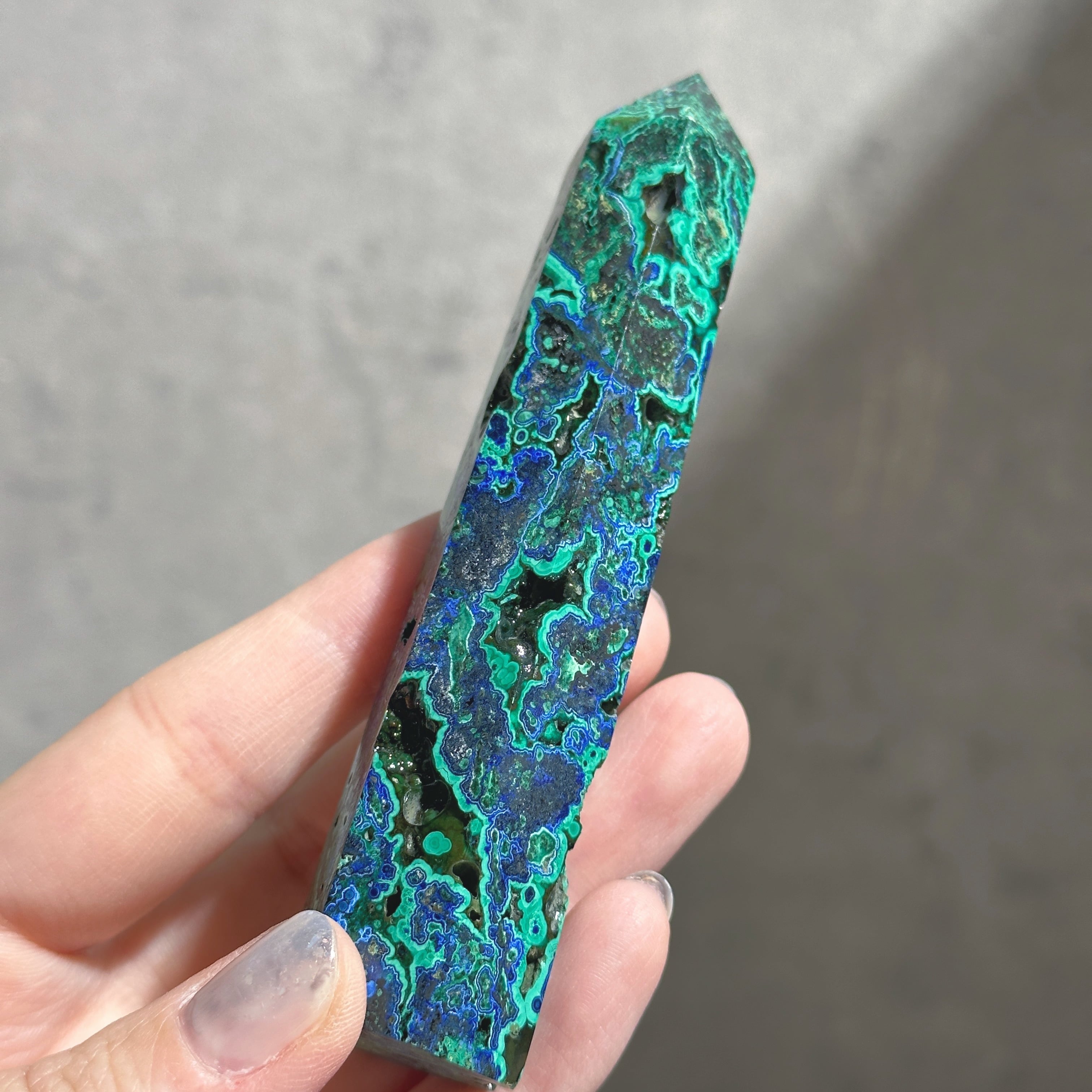 アズライト タワー03◇ Azurite ◇天然石・鉱物・パワーストーン