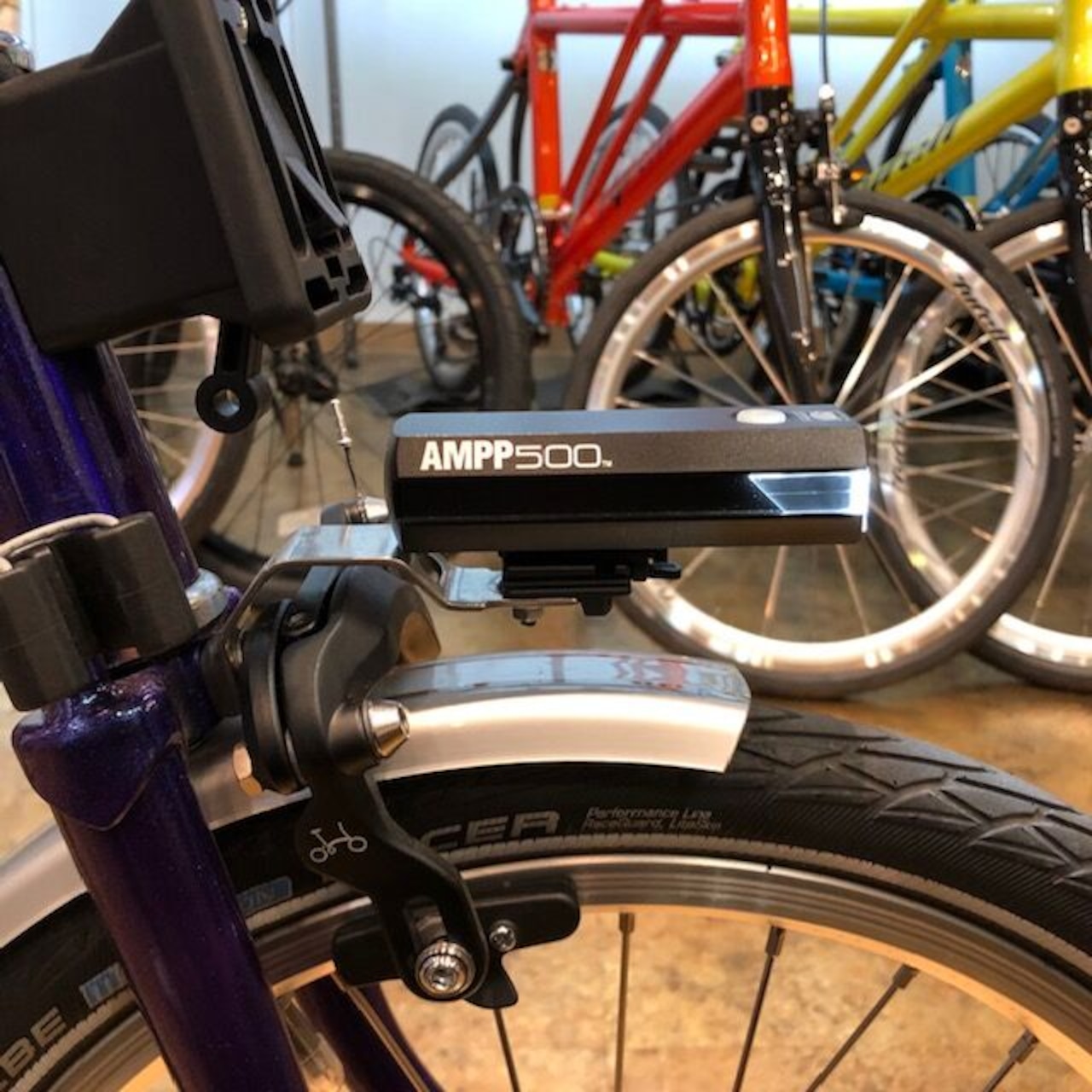 BROMPTON [フロント & リアライト] のセット [AMPP500/RapidMini]