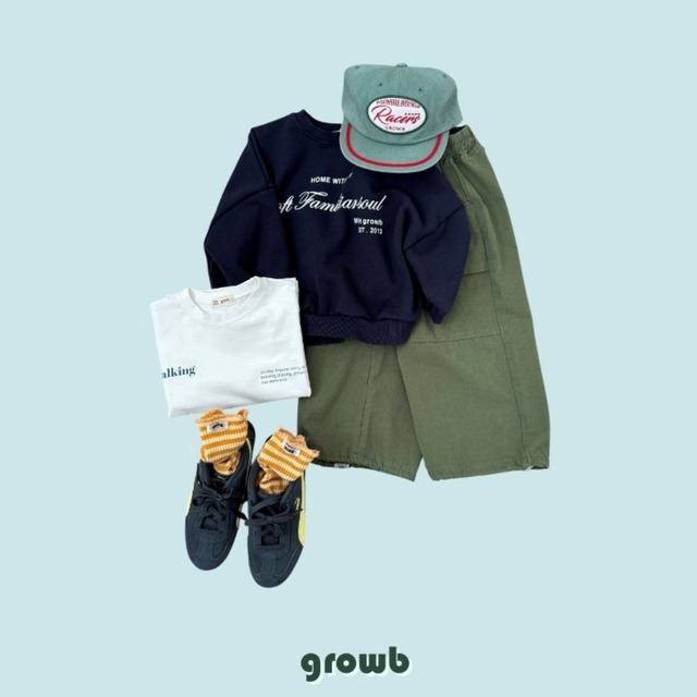 《送料無料》予約:ダイイングパンツ【growb】※ジュニアサイズ