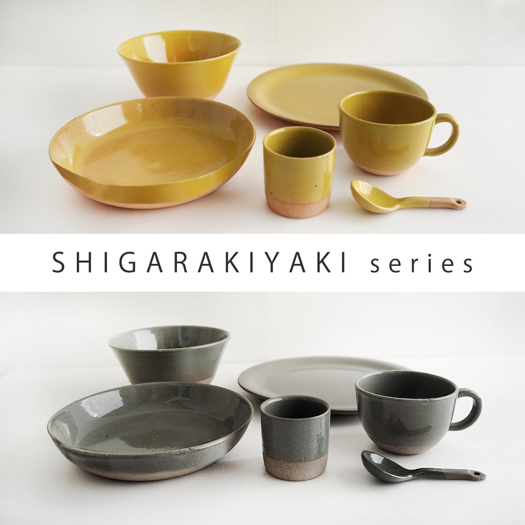 52100005 プレート 24cm 信楽 日本製 （皿 パスタ皿 メインブランド