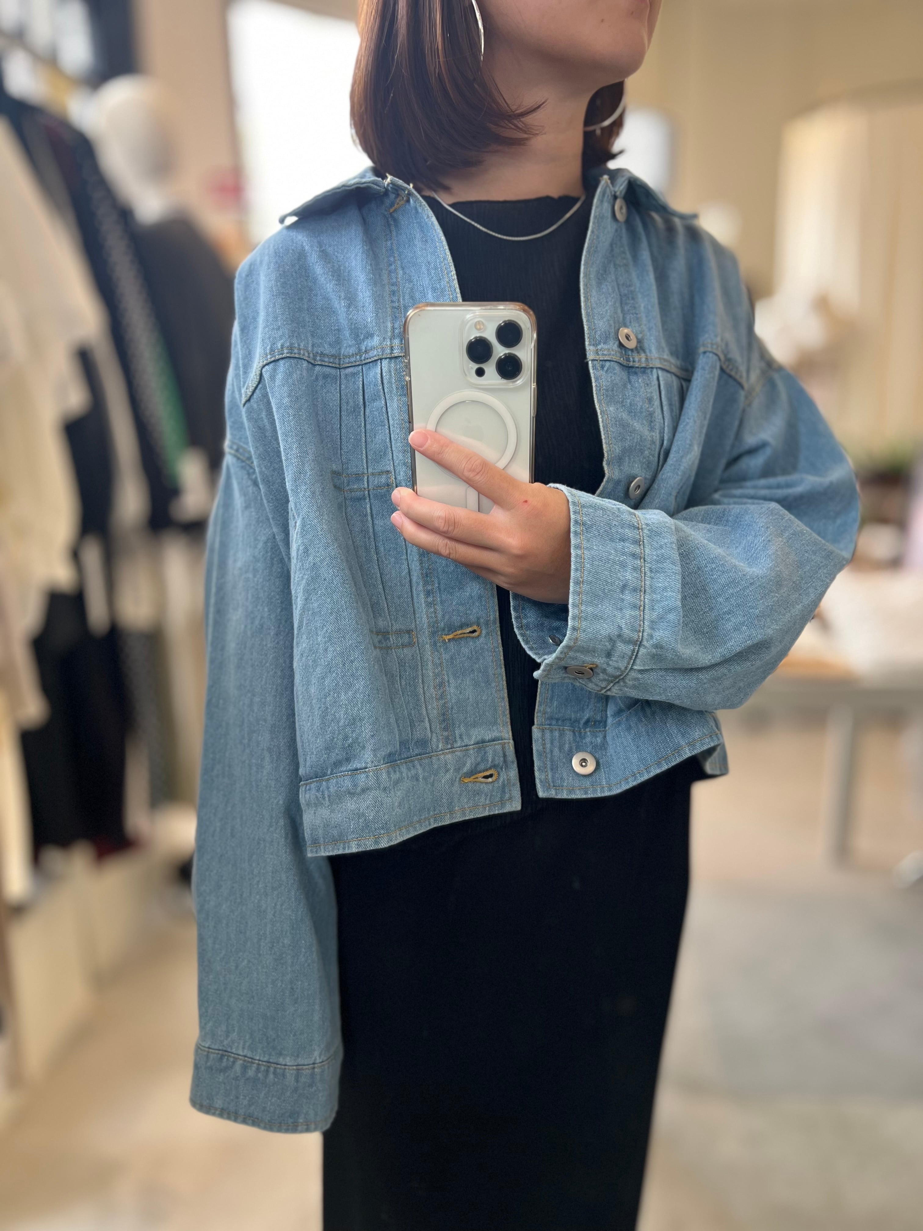 【SELECT】オーバーサイズデニムジャケット 32-0143