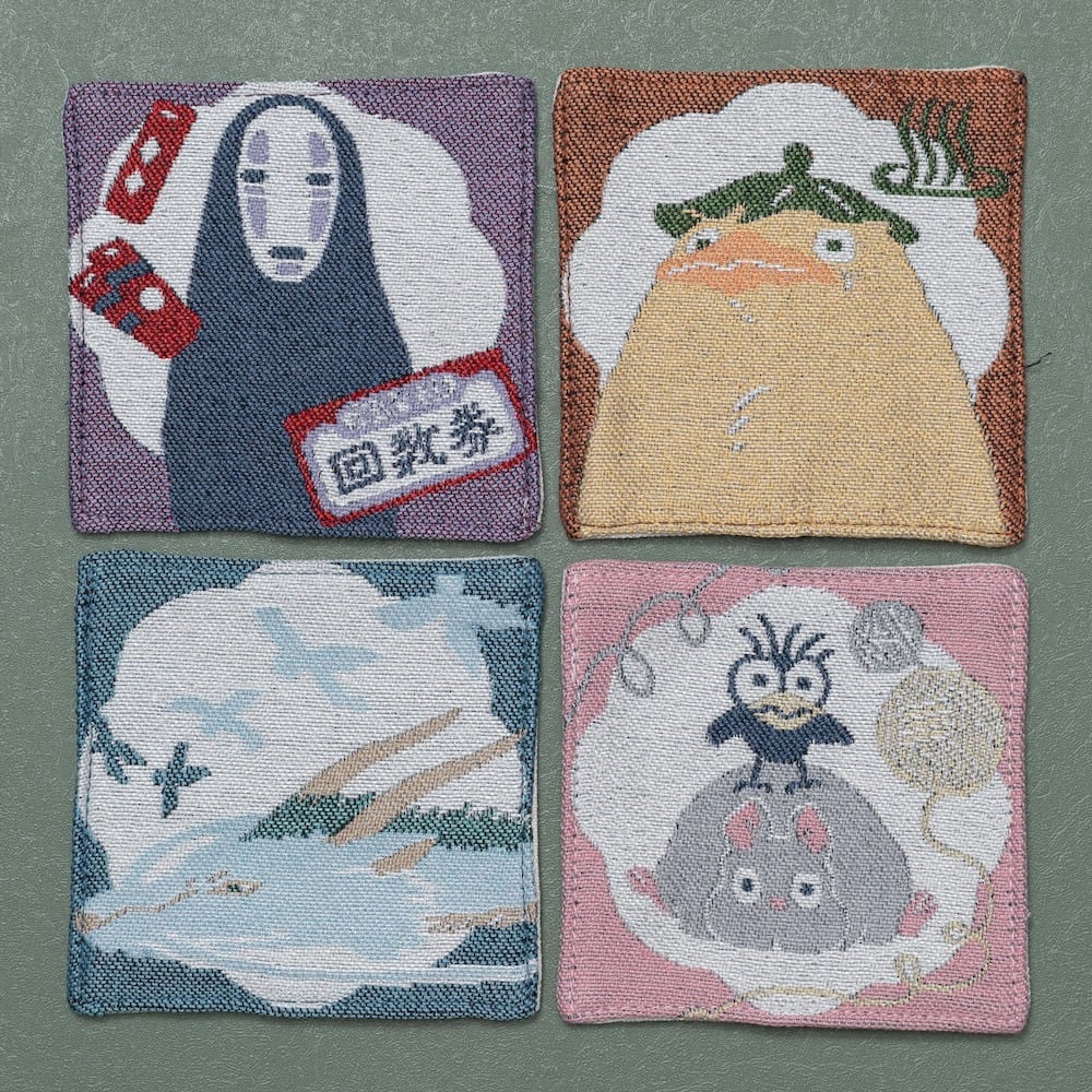 千と千尋の神隠し コースター4枚セット（7294） | すすのこ商店