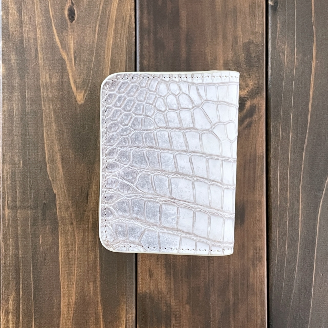 ヒマラヤ クロコダイル カードケース 名刺入れ