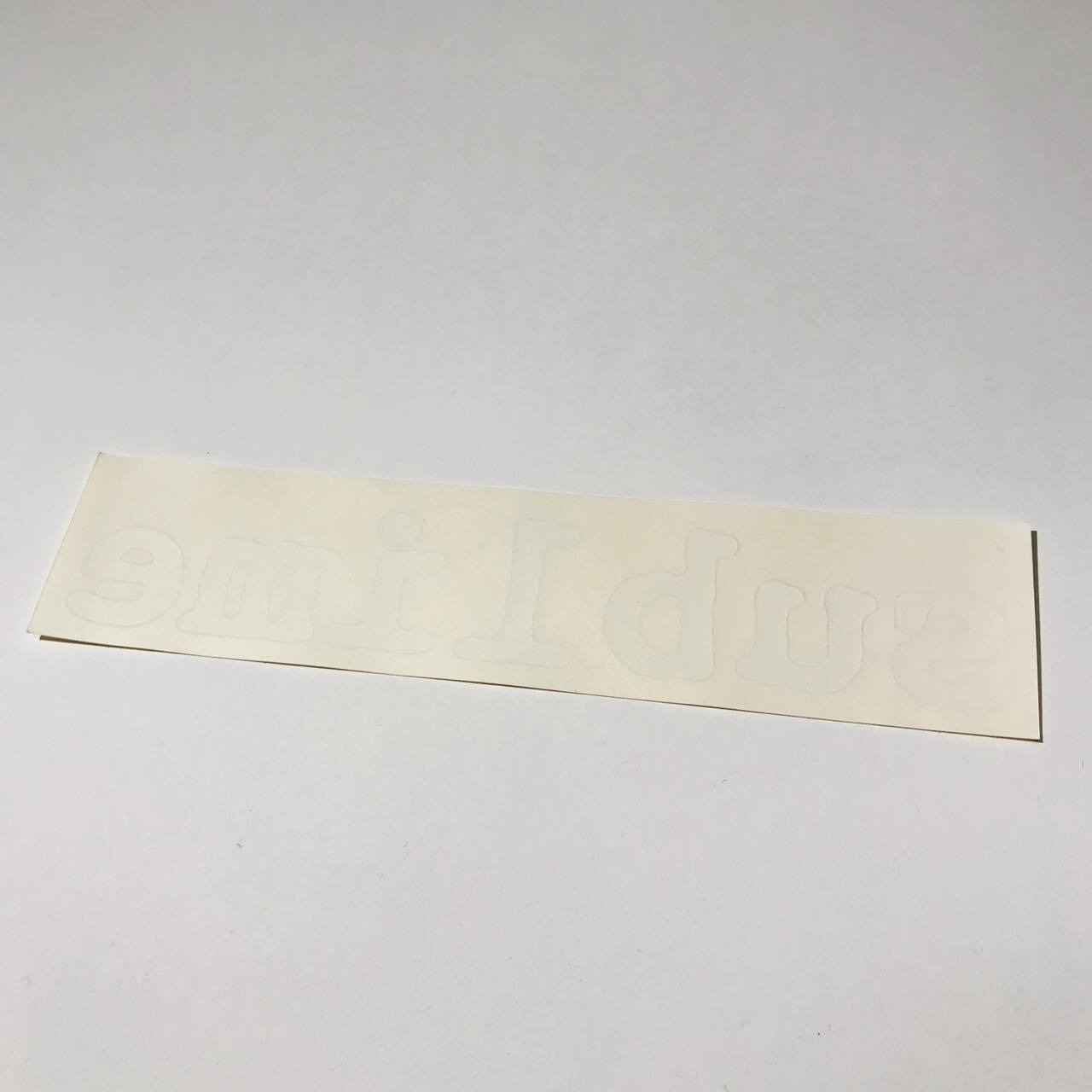 1990s Sublime Sticker "Transfer Logo" -Blue-