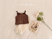 【取寄/韓国直送】26/SM ルミリボンキャミソール｜ベビー服｜韓国子供服