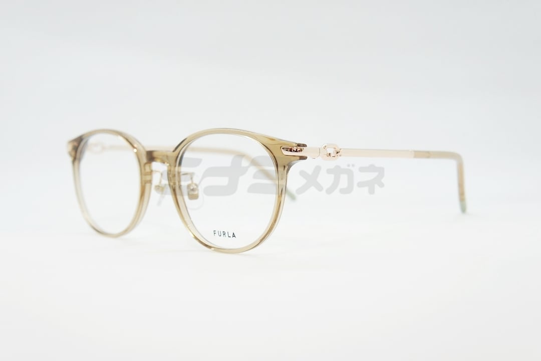 滝沢カレンさん着用】FURLA メガネ VFU577J COL.06A6 ボストン