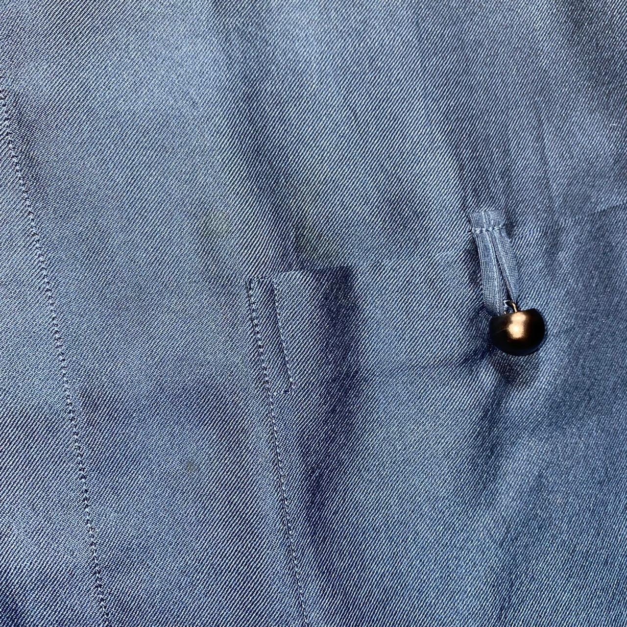 GIORGIO ARMANI stand-collar silk shirt