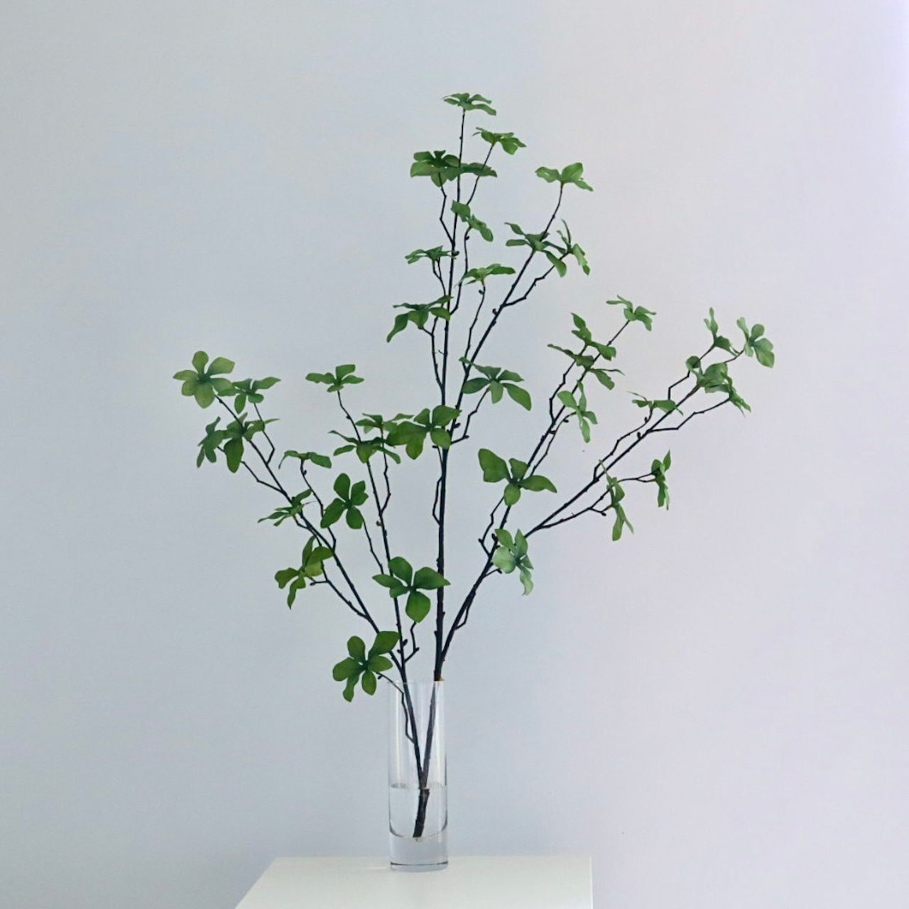 フェイクグリーン ドウダンツツジ 枝もの 割れない花器 H約80cm