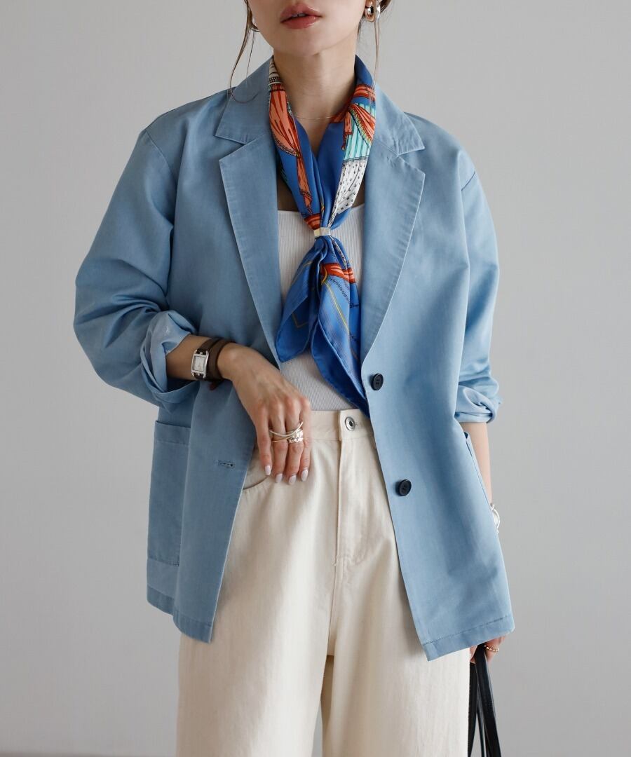 シアーデニムジャケット【a-50267】.