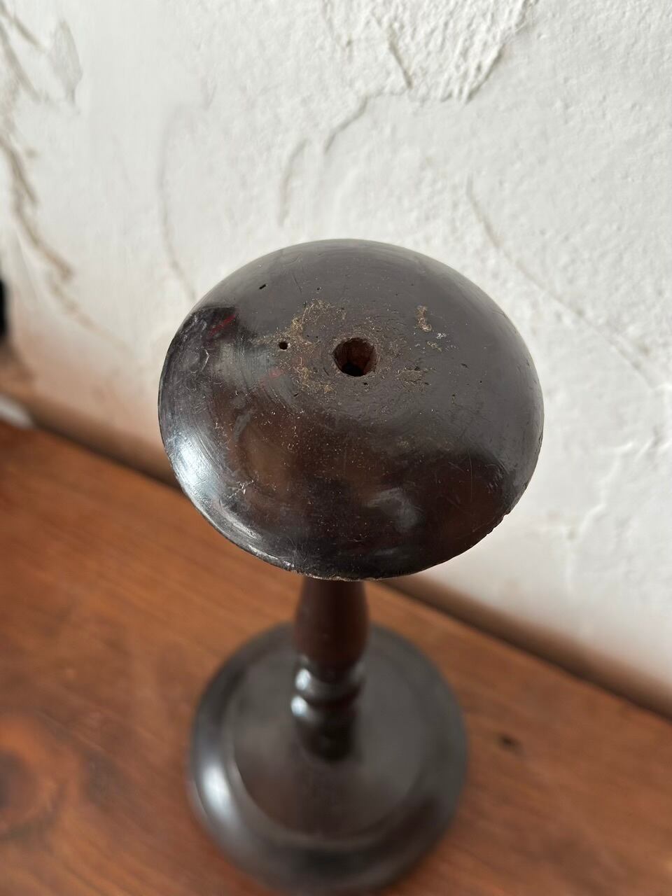 木製ハットスタンド ブラックペイント 黒塗装 | Brocante de La