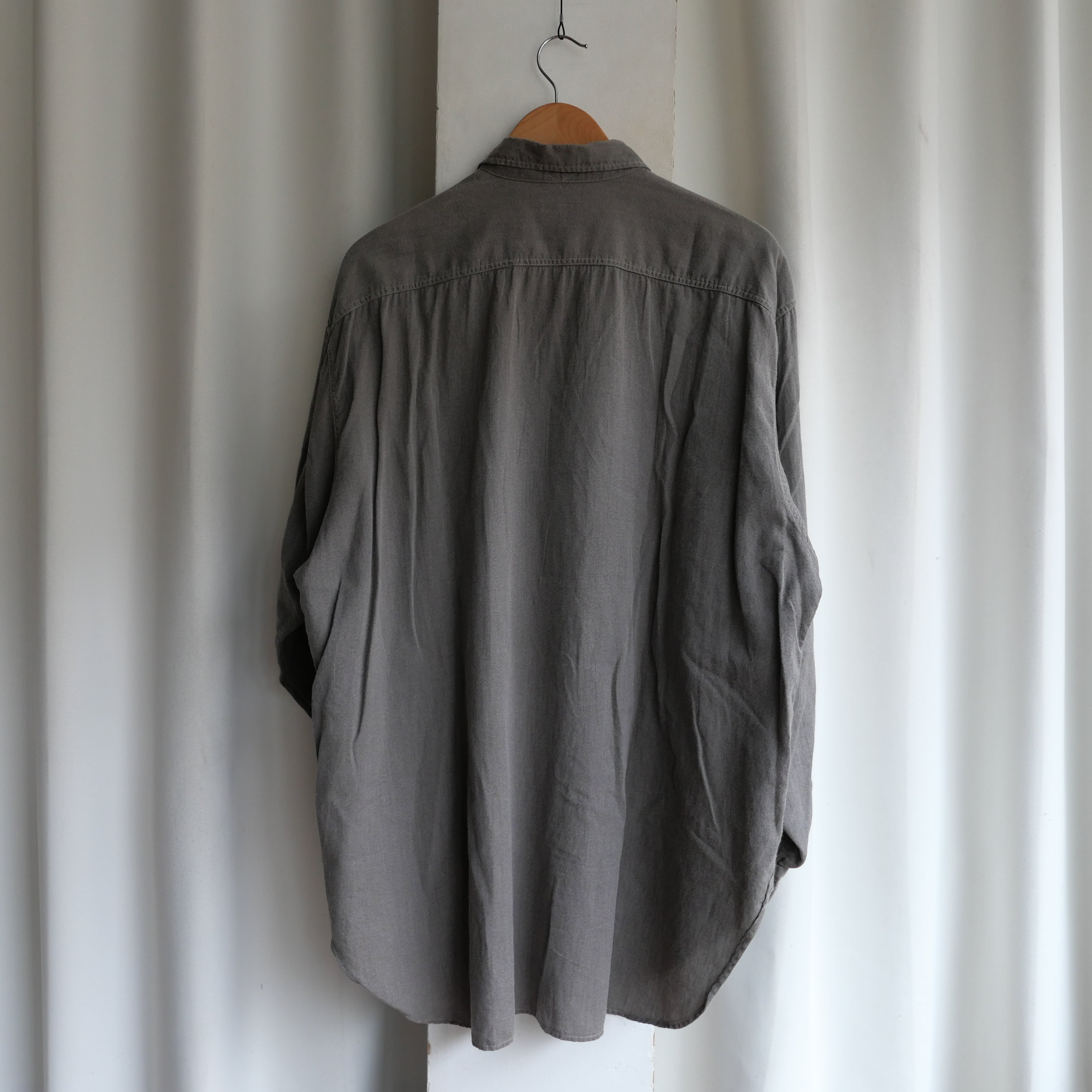 COMOLI 24SS ヨリ杢 WORK SHIRT | safarionline