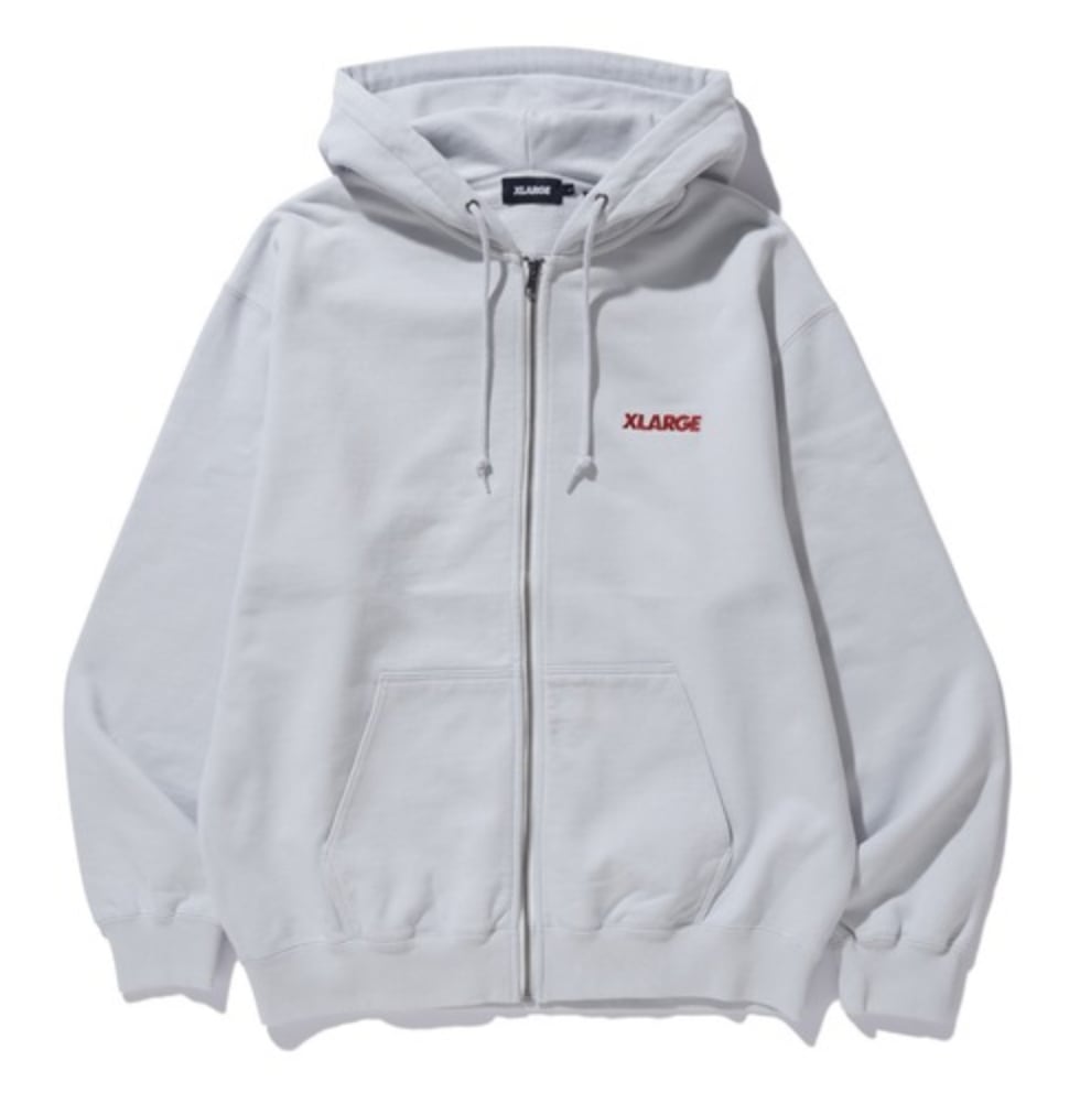 X-LARGE バーガンディ フード付きパーカー サイズXL x-large