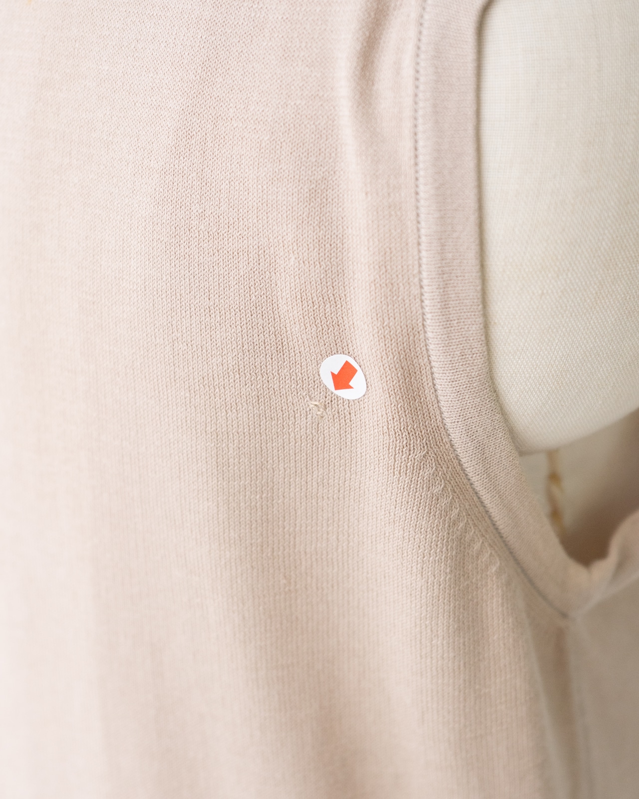 〈Hermès by martin margiela〉Cardigan and Sleeveless top