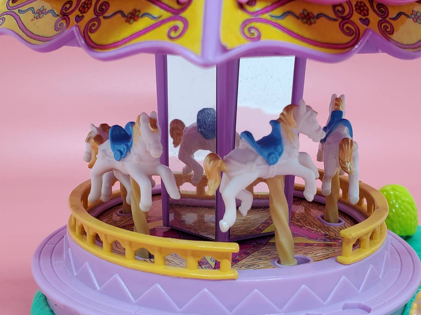 オープンカフェのメリーゴラウンド ほぼ完品 1996年 ゆうえんちの国シリーズ