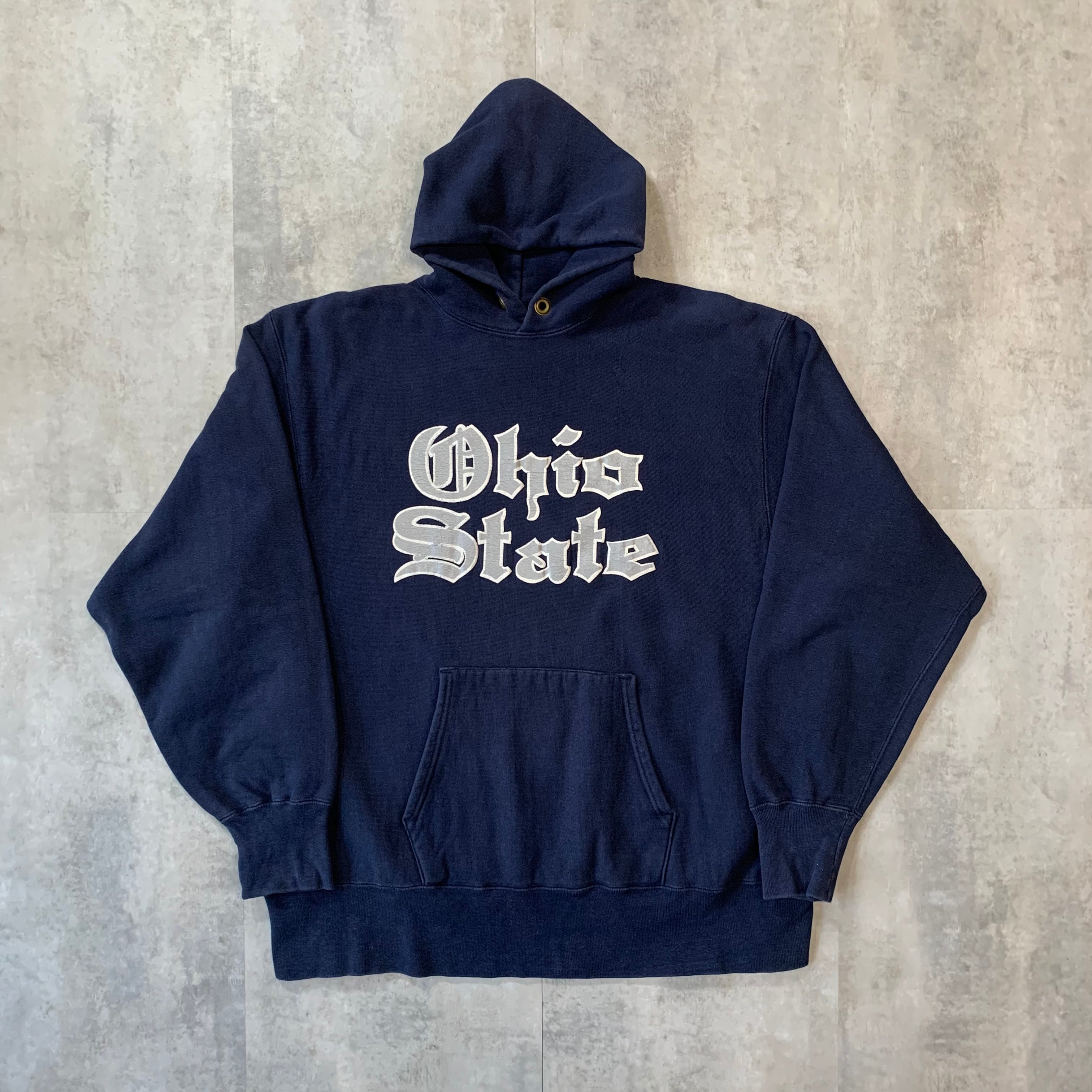 champion チャンピオン リバースウィーブ パーカー オハイオステイト デカハトメ