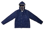 19AW 14.5オンスセルビッヂデニムフーディーN-1デッキジャケット / 14.5onz denim hoodie N-1 deck jacket