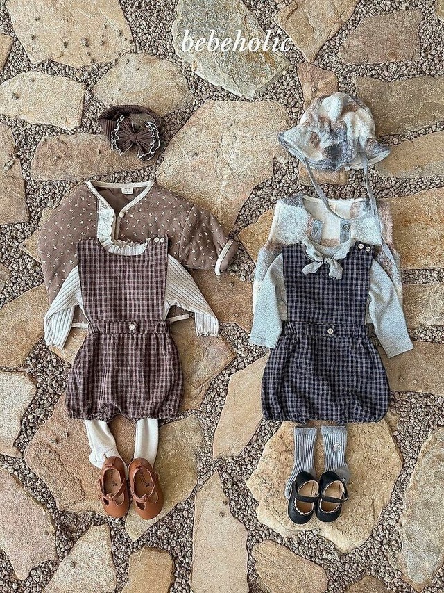 予約⌇BEBEHOLIC / Kuku suspender suit