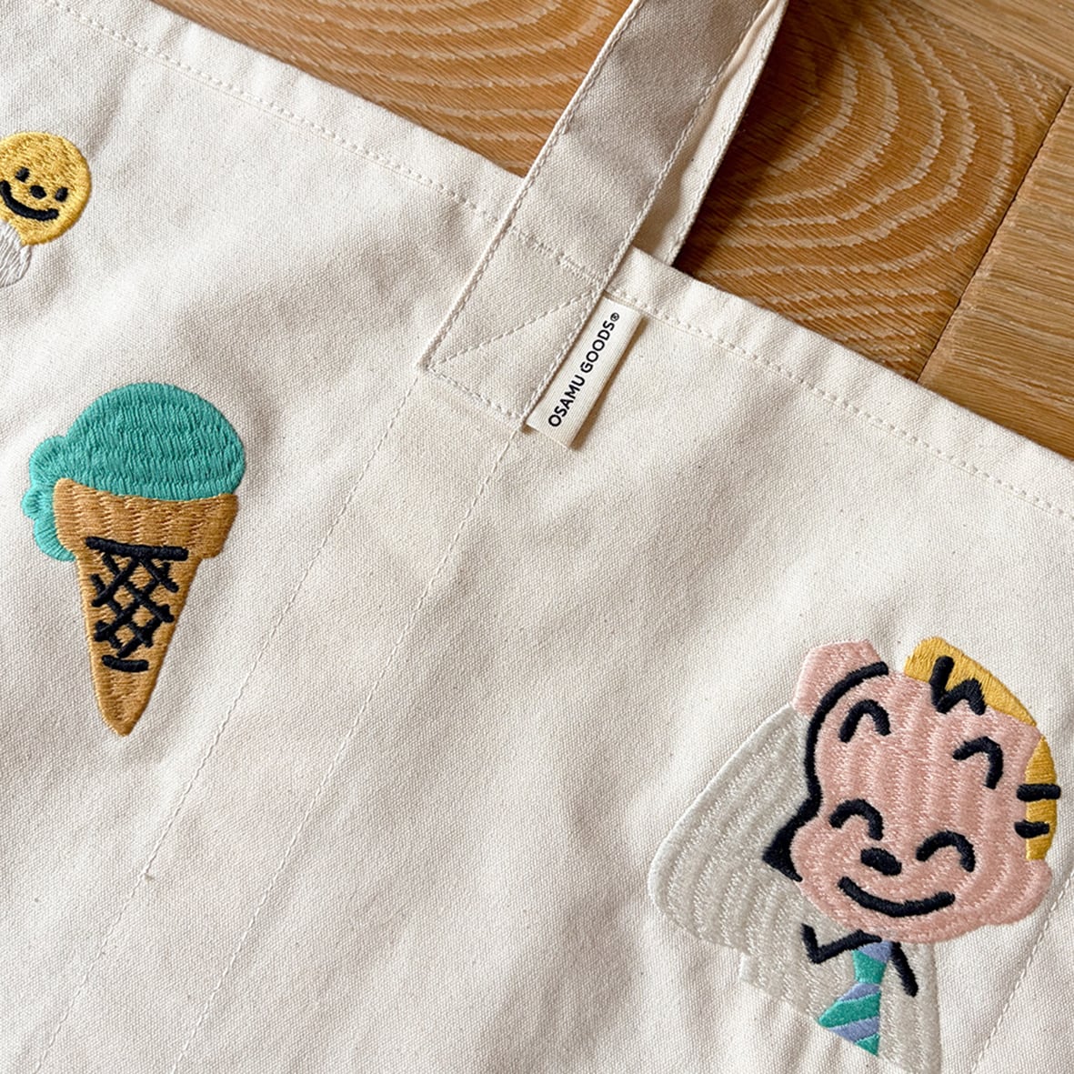 OSAMU GOODS market bag_happy days | millvalley