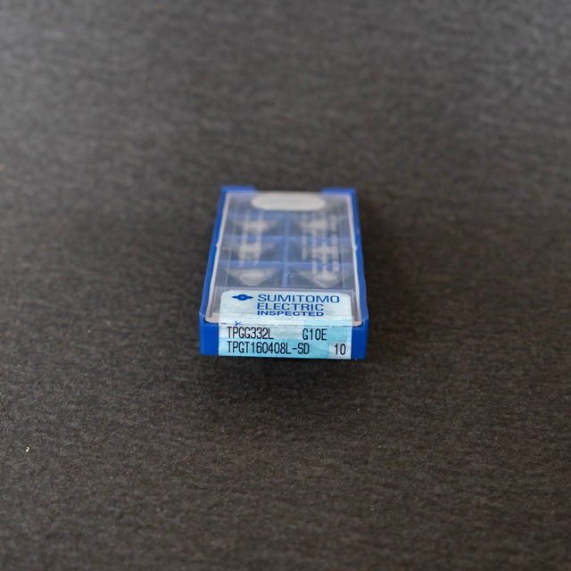 住友電工 TPGT160408L-SD:G10E（開封済み9個入）