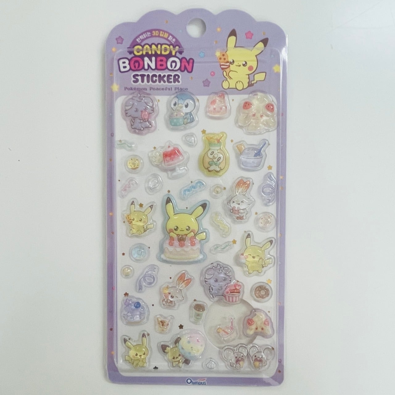 韓国限定 ポケピース キャンディ ボンボン シール ポケモンコリア
