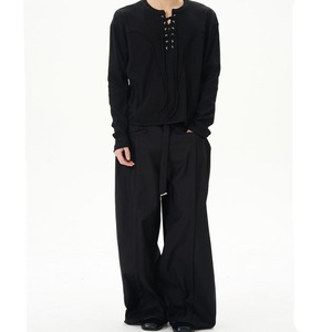 American retro style draped pants(MT1393)