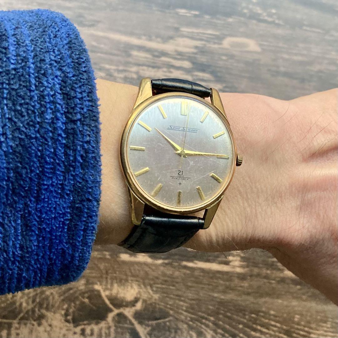 セイコー スカイライナー アンティーク 腕時計 1960年代 手巻き