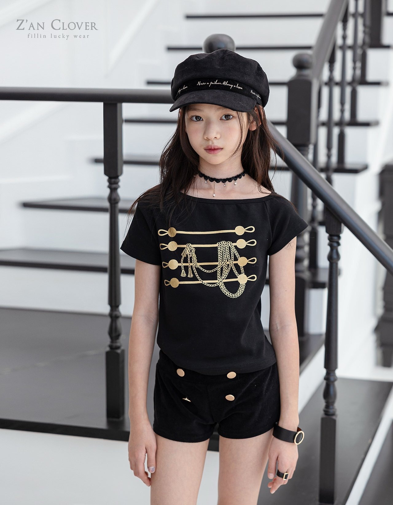 ZAN CLOVER［取寄］gold chain tee 26winter