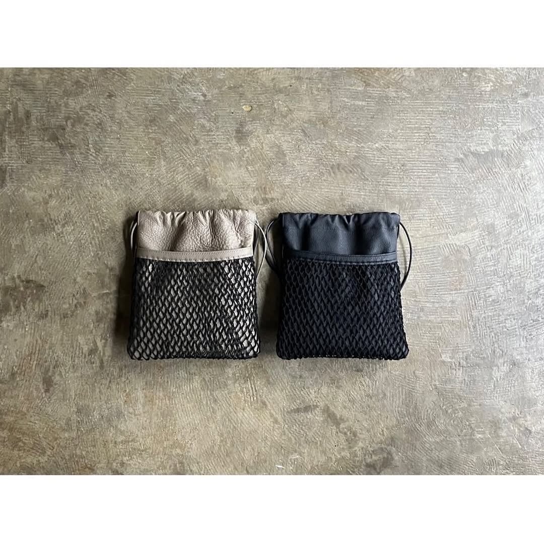 SLOW(スロウ) Shrink Leather Fishing Bag | AUTHENTIC Life Store