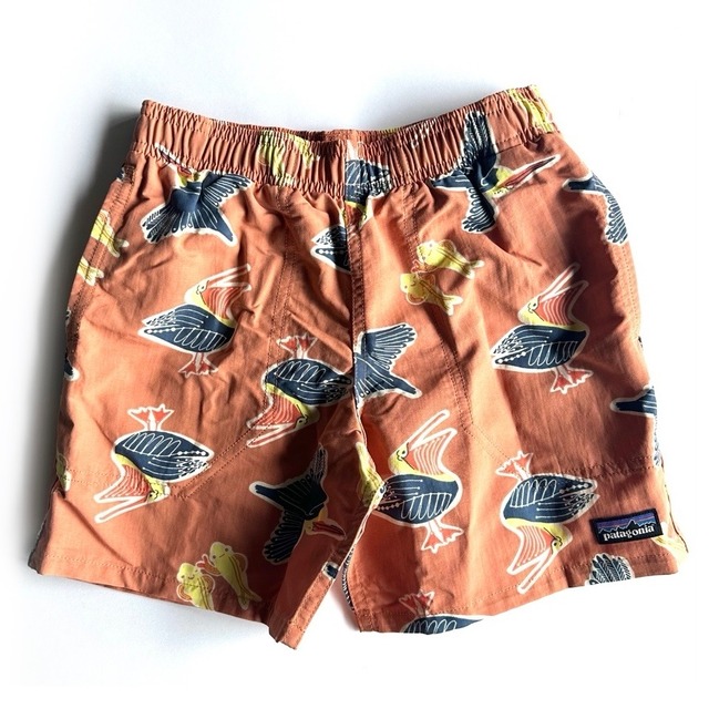 Patagonia Kids Baggies Shorts 5inch 【S-XL】Orange