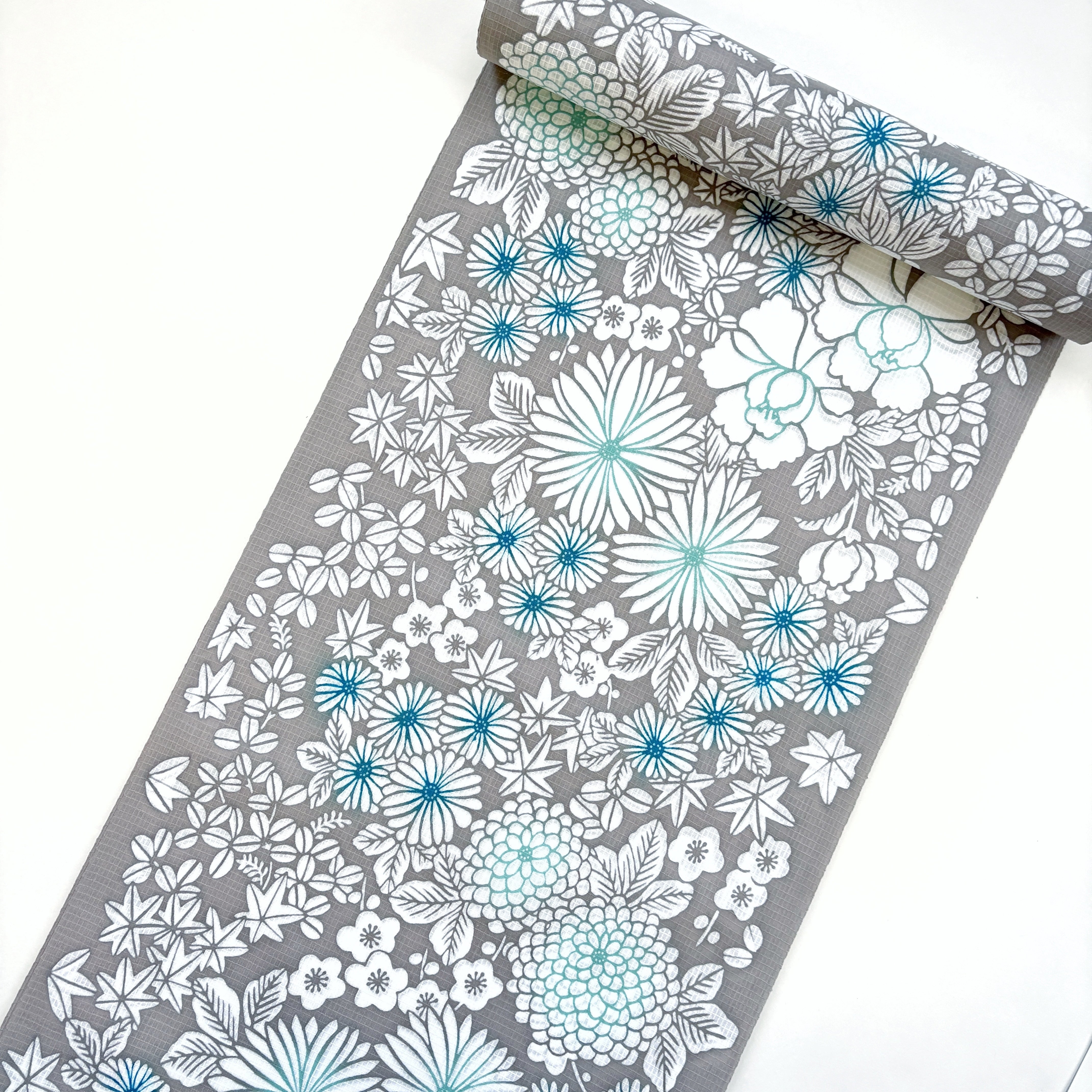 浴衣【源氏物語】百花 | ウスキ呉服店