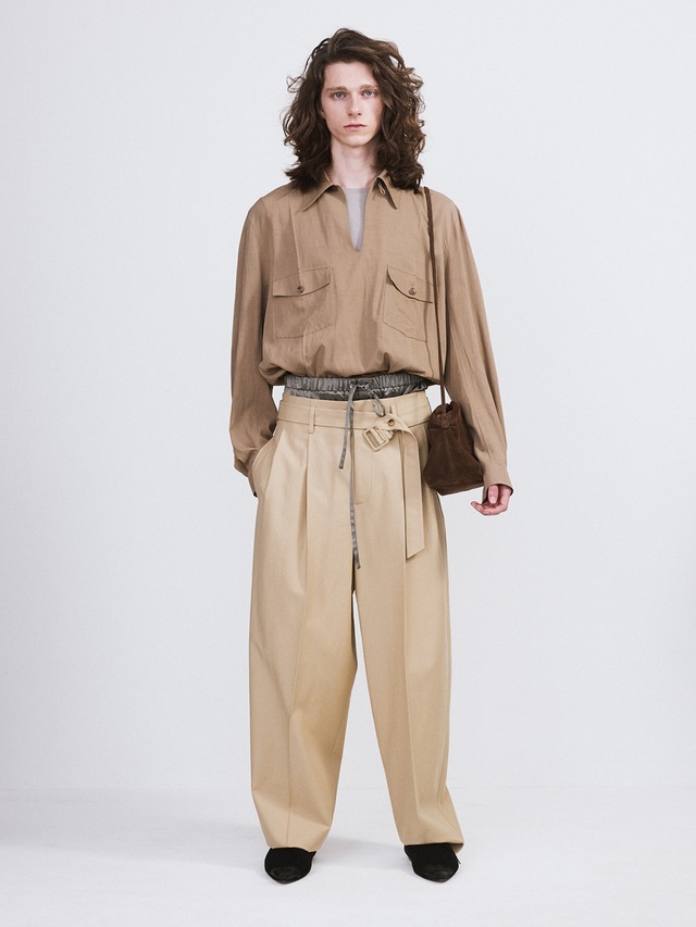 [RECTO][MEN] TWO POCKET HUNTING TOP (BEIGE KHAKI) 正規品 韓国ブランド 韓国通販 韓国代行 韓国ファッション レクト メンズ 日本 店舗