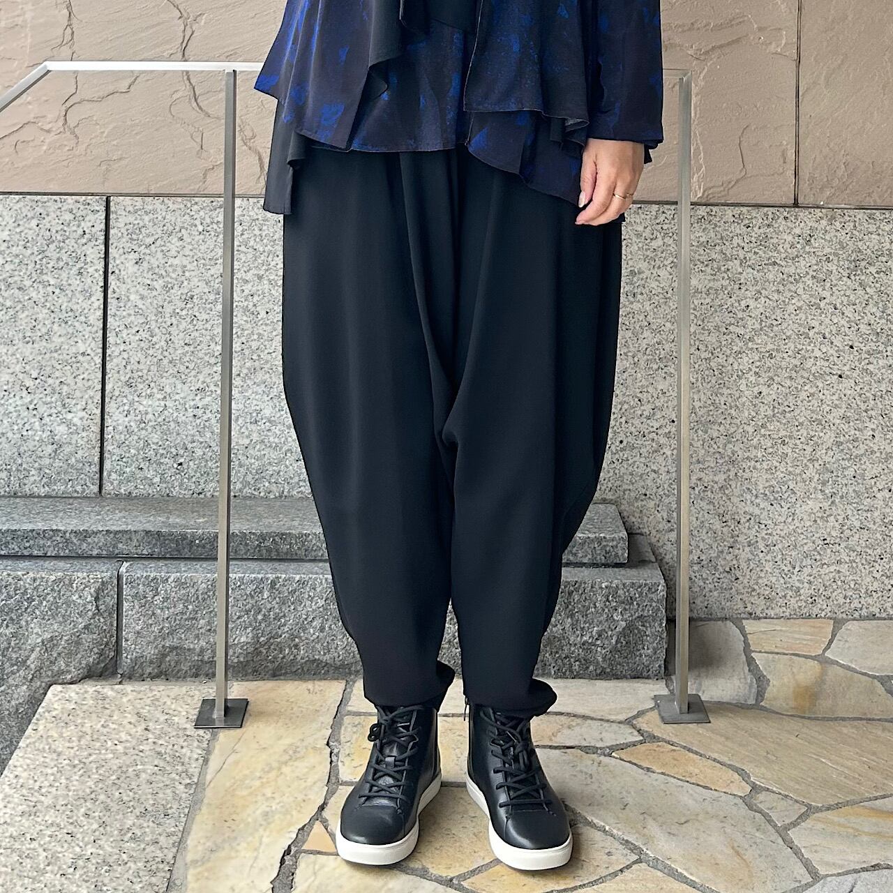 キシケイコウールのサルエルパンツ キシケイコウールのサルエルパンツ