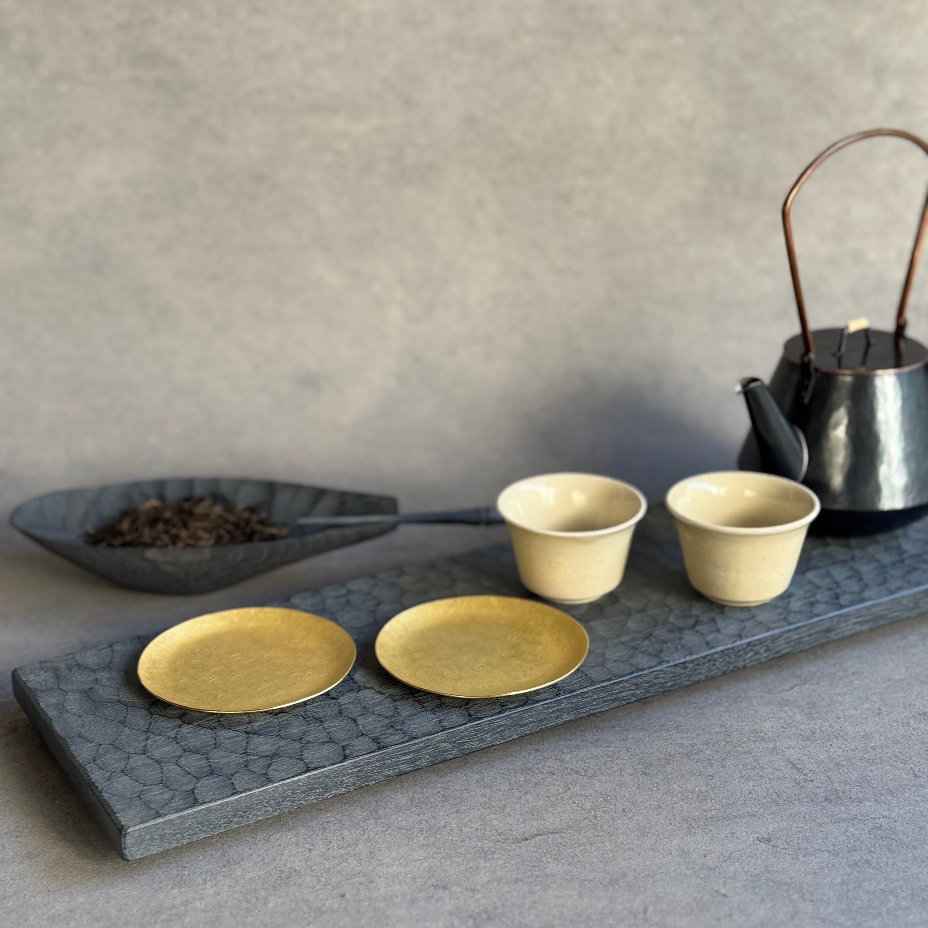 奥澤華 豆皿 (真鍮) | gallery 一白