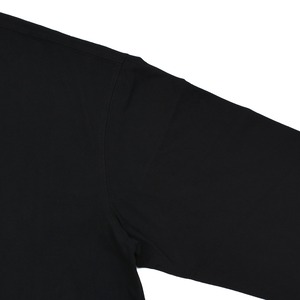 【WE11DONE】BLACK PEARL NECKLACE TEDDY LONG SLEEVE T-SHIRT