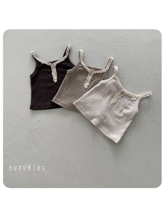 〘予約〙nunubiel / bebe kichi sleeveless