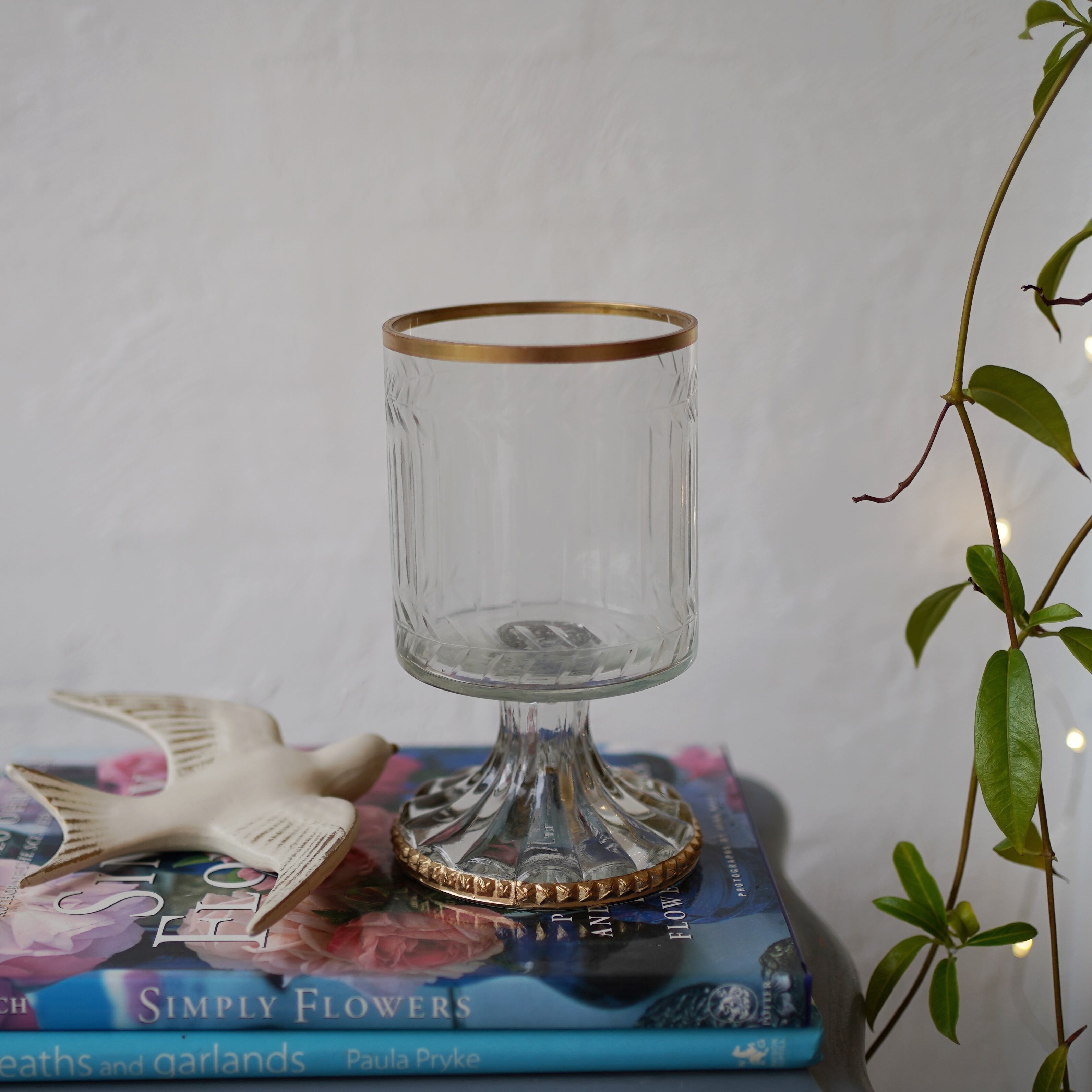 ガラスフラワーベース