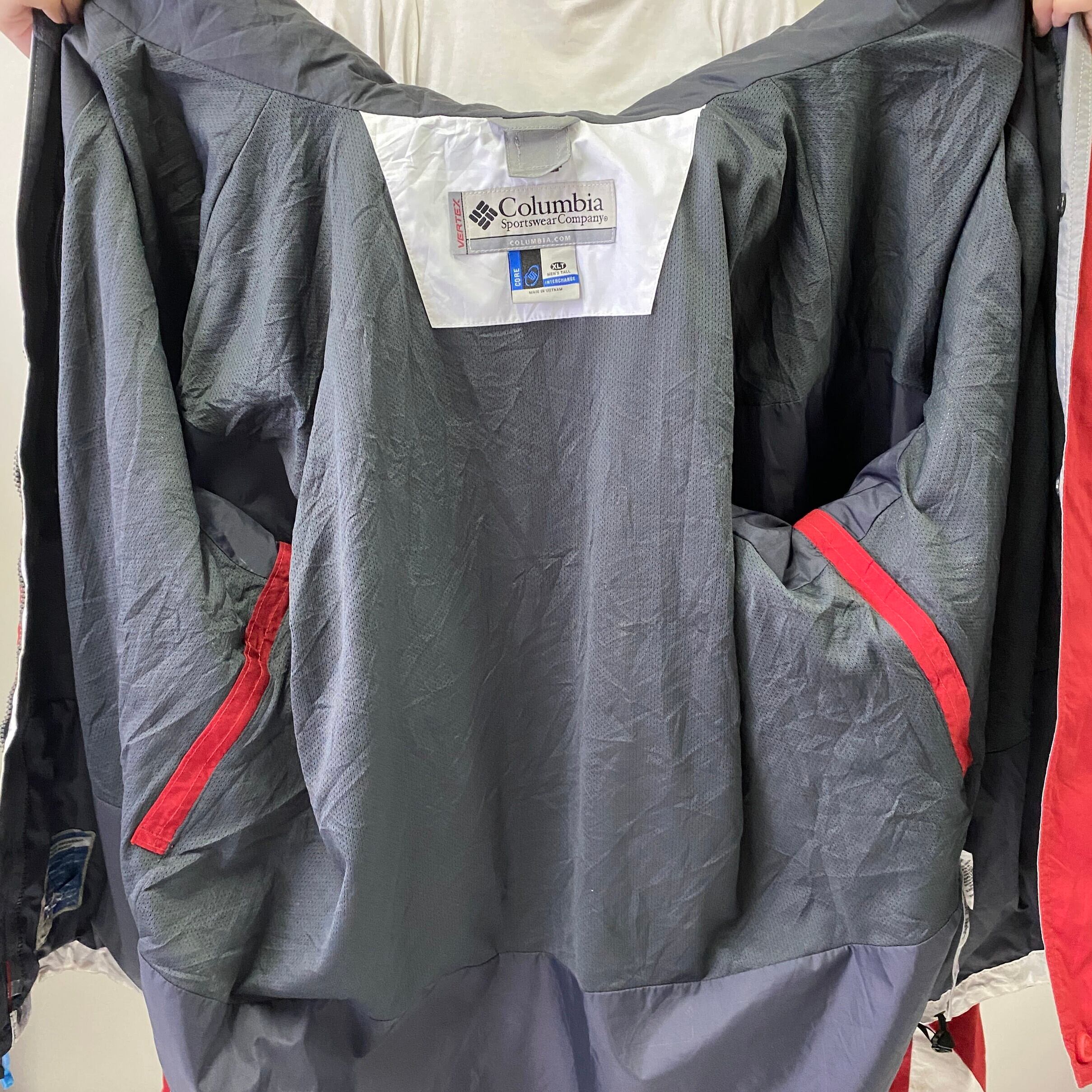 00年代 ビッグサイズ Columbia コロンビア VERTEX 防水 ナイロン 00年代 ビッグサイズ Columbia コロンビア VERTEX 防水 ナイロン