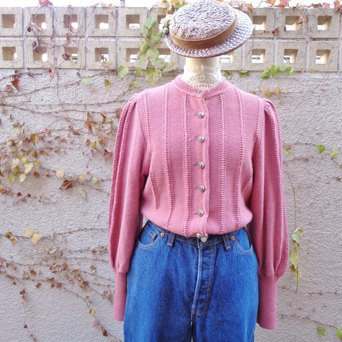 Tyrolean cardigan／チロリアン カーディガン