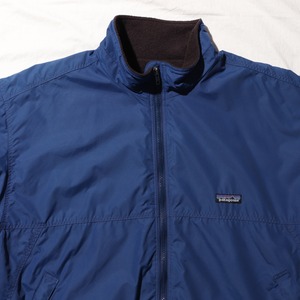 美品 XL USA 96年 Shelled Synchilla Jacket Patagonia パタゴニア シェルドシンチラジャケット 青 ブルー