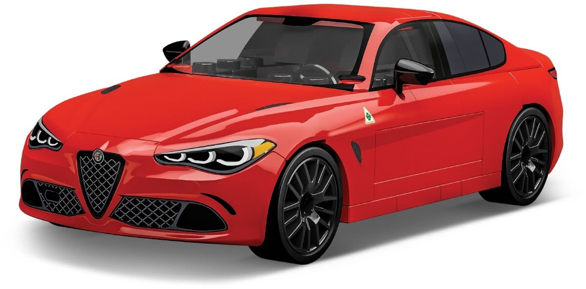 COBI #24604 アルファロメオ ジュリア クアドリフォリオ (Alfa Romeo