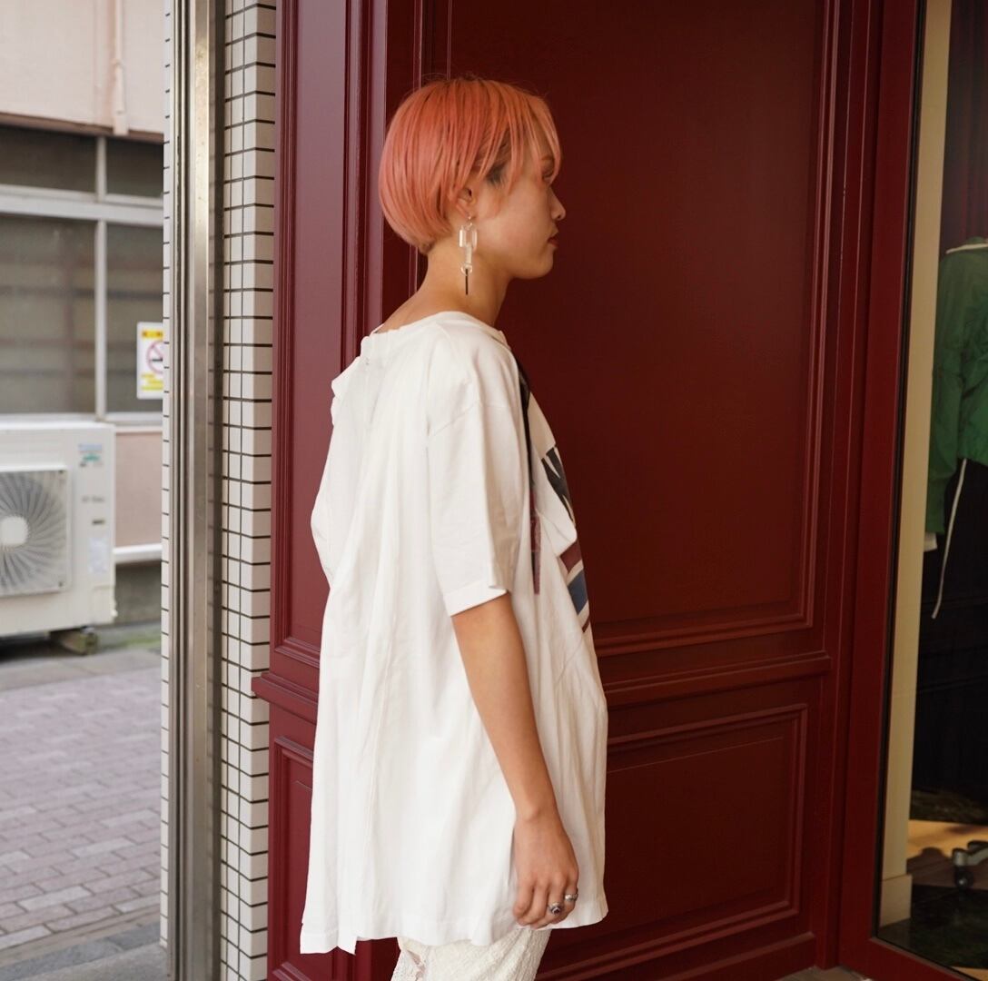 77circa(ナナナナサーカ)''circa make layered asymmetry sleeve top