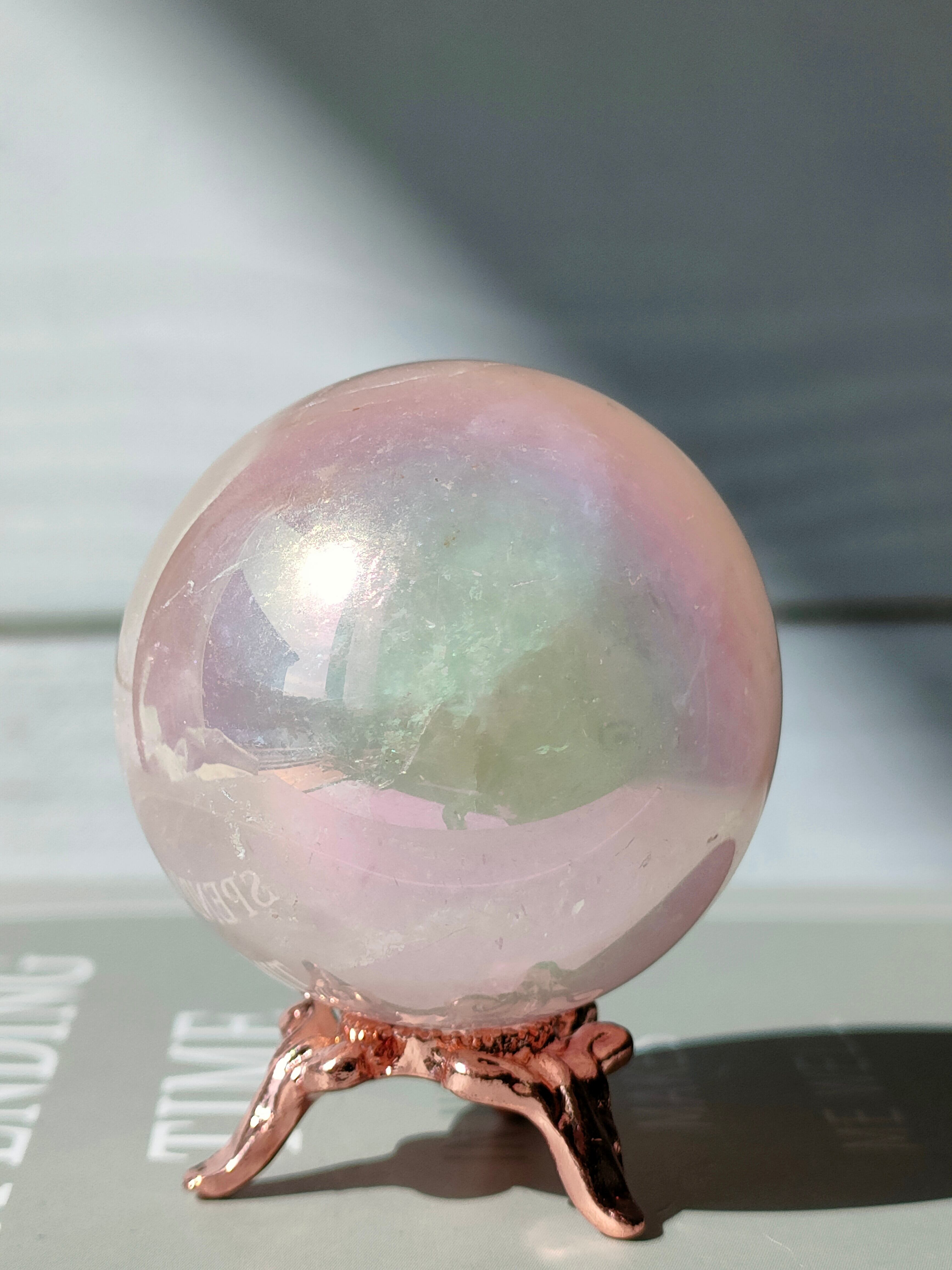 ローズクォーツオーラ スフィア