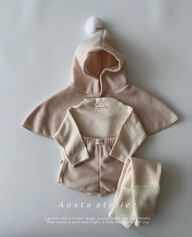 [即納XL/XXL]≪Aosta≫Winter shorts ivory 46